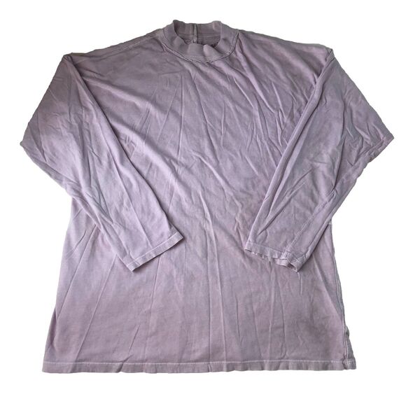 We The Free FP Women’s Be Free Tunic M Mock Neck T-Shirt Lilac Tag Size Small - Picture 1 of 16